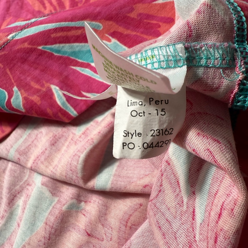 Lilly Pulitzer Alessia Mini Dress Womens size Small Flirty Sea Print Summer - Picture 7 of 10
